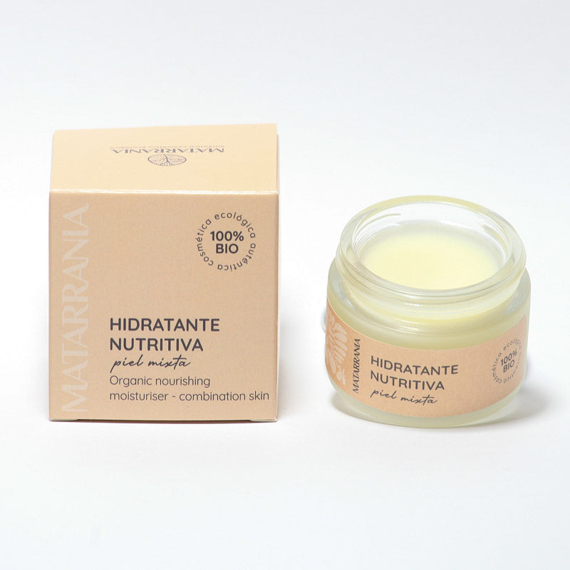 CREMA FACIAL HIDRATANTE | NUTRITIVA | PIEL MIXTA Y GRASA | 100% BIO | VEGANO