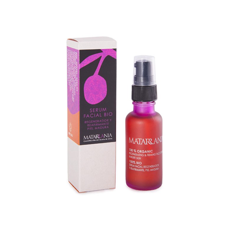 SERUM FACIAL | REGENERADOR | REAFIRMANTE | PIELES MADURAS | 100% BIO | VEGANO