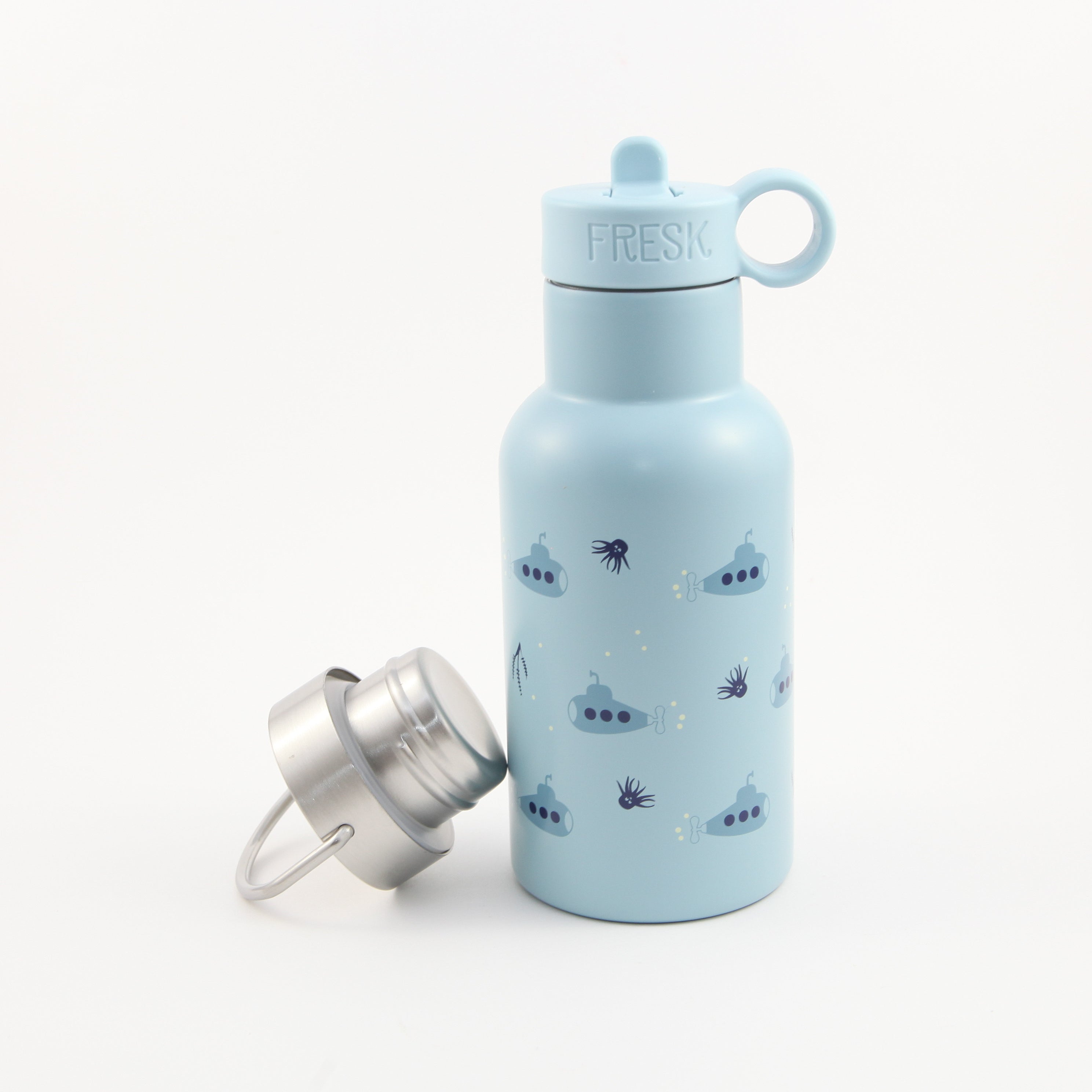 BOTELLA TÉRMICA | 2 TAPONES | 350ML. | ELIGE MODELO | VEGANO
