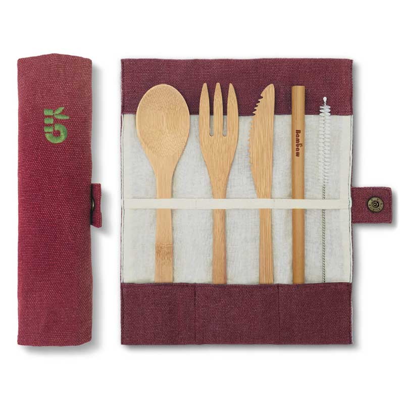 SET CUBIERTOS | BAMBÚ | VEGANO