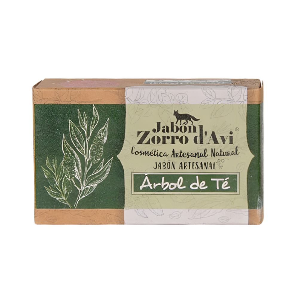 JABÓN DE ÁRBOL DE TÉ | DESINFECTANTE, ACNÉ Y ANTIPIOJOS | VEGANO