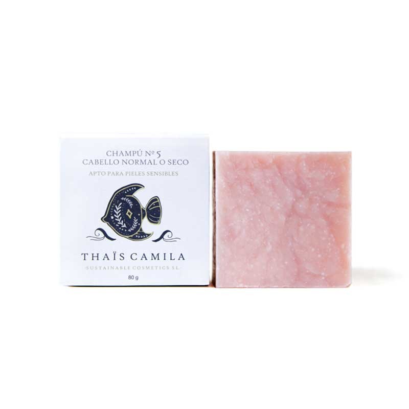 Champú Nº20 - Pelo normal o graso. Thaïs Camila - VEGANO, vista con caja
