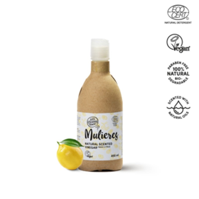 VINAGRE NATURAL | AROMATIZADO CON CÍTRICOS | ELIGE TAMAÑO | VEGANO