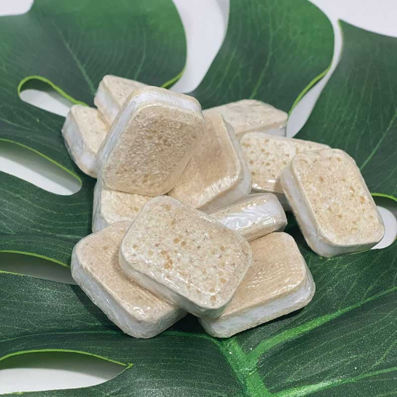Lavavajillas en pastillas ecológicas, por unidad, Mulieres - VEGANO, vista superior