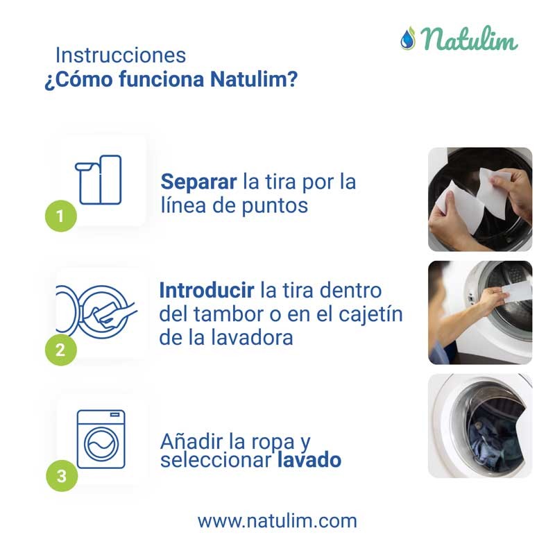 ECO-TIRAS DETERGENTE LAVADORA BIODEGRADABLE | VARIOS AROMAS | VEGANO