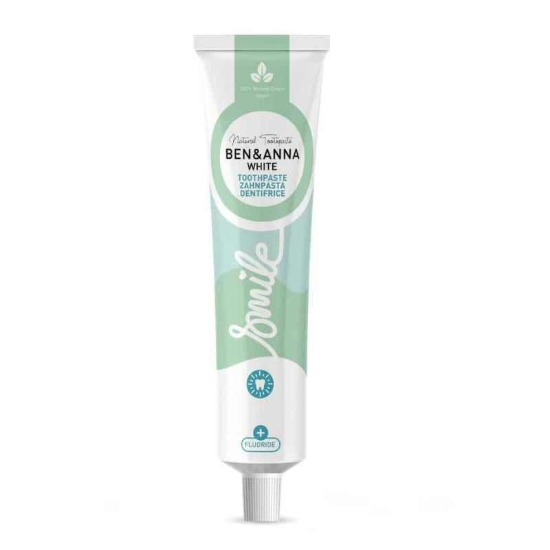 DENTÍFRICO EN TUBO DE ALUMINIO (CON FLÚOR) - 75ML | VEGANO