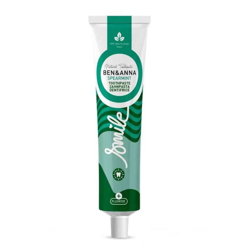 TOOTHPASTE IN ALUMINUM TUBE (WITH FLUORIDE) - 75ML | VEGAN