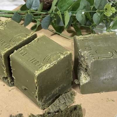 CUBO DE JABÓN DE MARSELLA IMPERFECTO (360g a 400g) | VEGANO