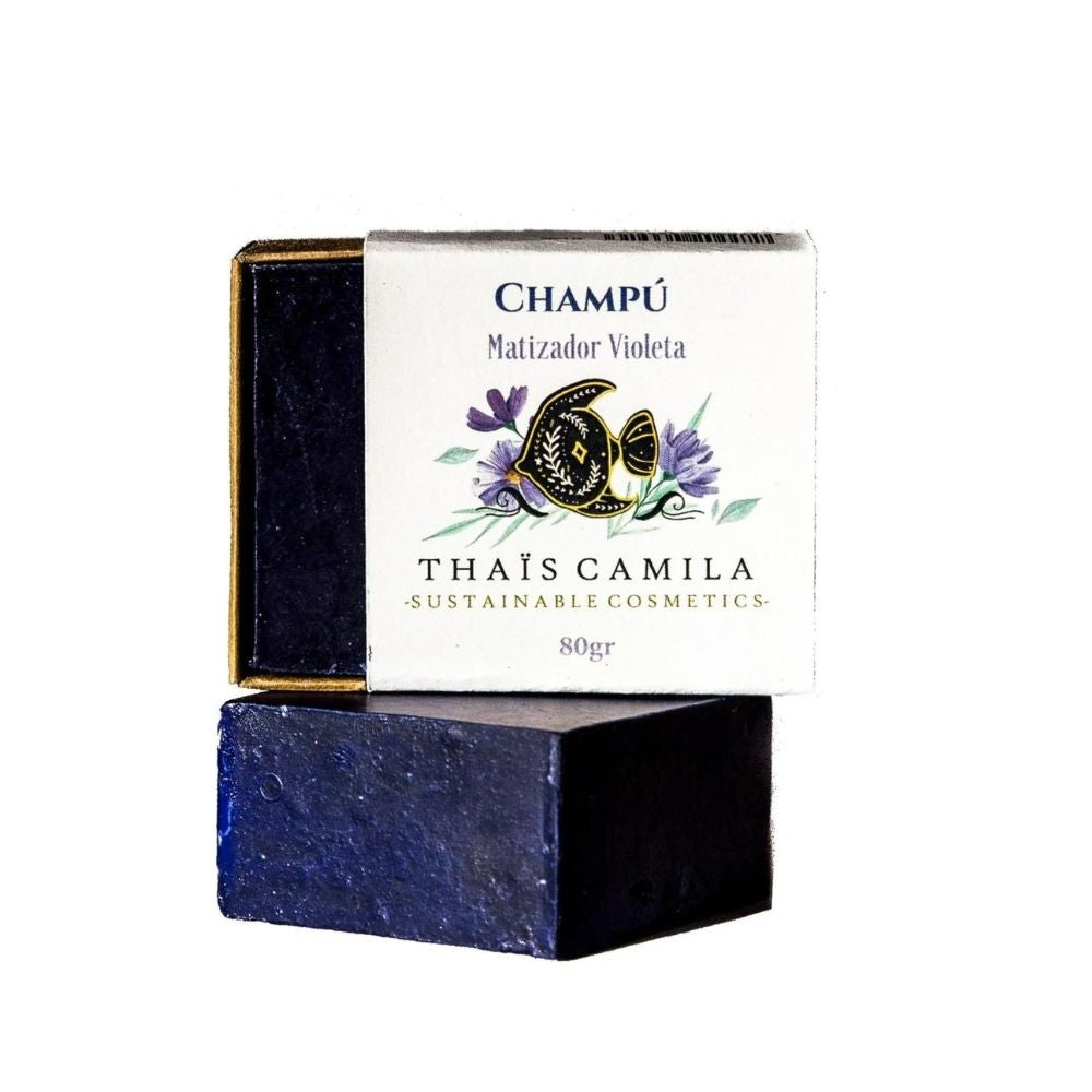 CHAMPÚ MATIZADOR VIOLETA  | PELO TEÑIDO, RUBIO, DECOLORADO O BLANCO | VEGANO