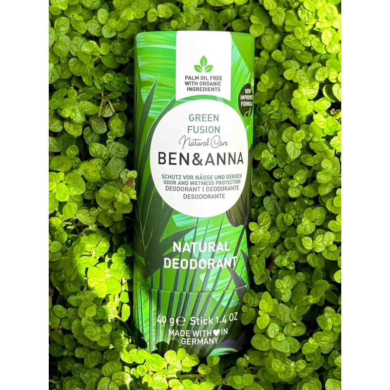 Desodorante Ben&Anna sin tóxicos, Green Fusion