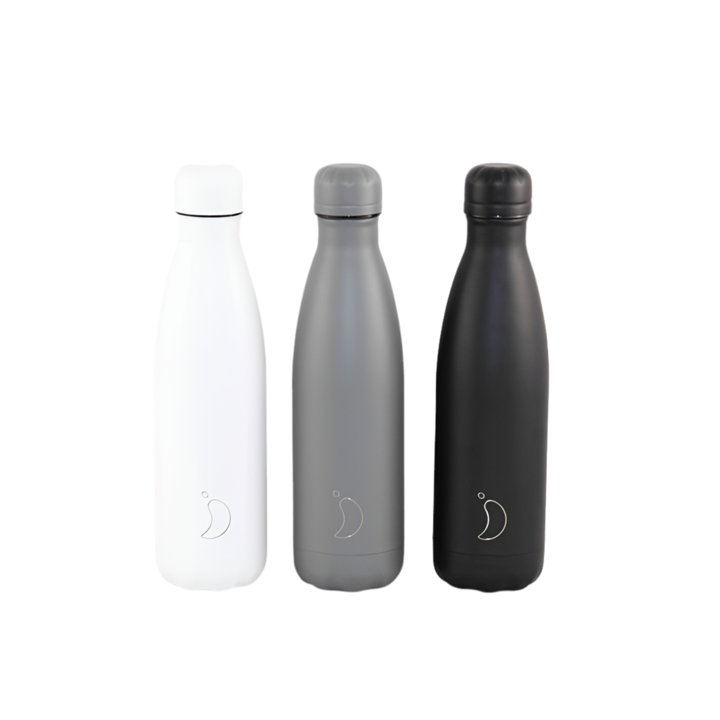 BOTELLAS CHILLY´S | 500ML | INOX | COLECCIÓN MATE | VEGANO