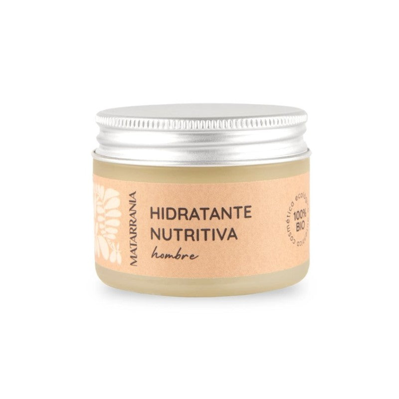 Crema nutritiva para hombres Matarrania. Vegana