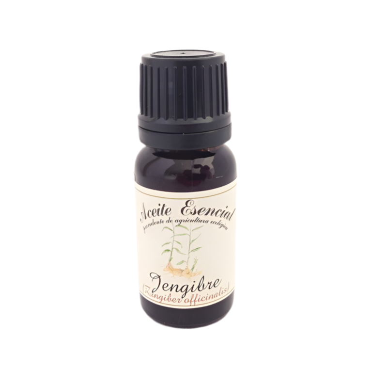 ACEITE ESENCIAL ECOLÓGICO DE JENGIBRE | 12ml. | VEGANO
