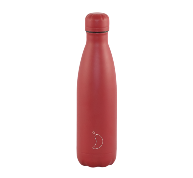BOTELLAS CHILLY´S | 500ML | INOX | COLECCIÓN MATE | VEGANO