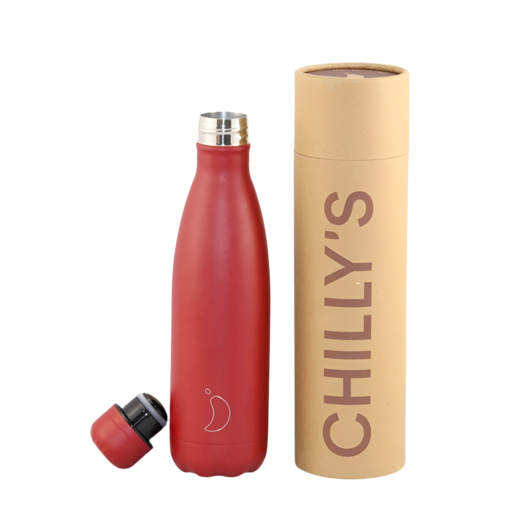 BOTELLAS CHILLY´S | 500ML | INOX | COLECCIÓN MATE | VEGANO