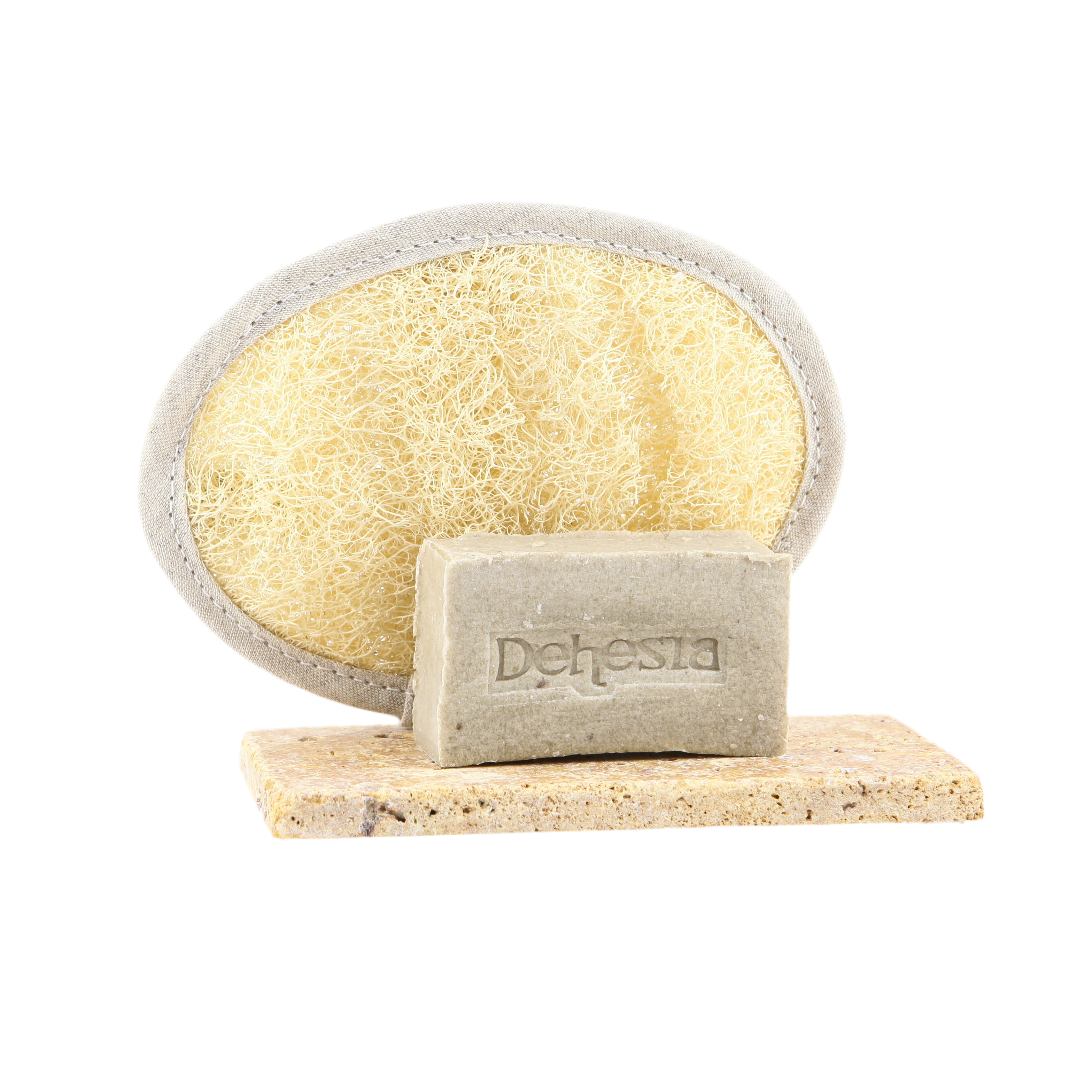 PACK EXFOLIANTE | JABON + MANOPLA + JABONERA | VEGANO | 5% DTO