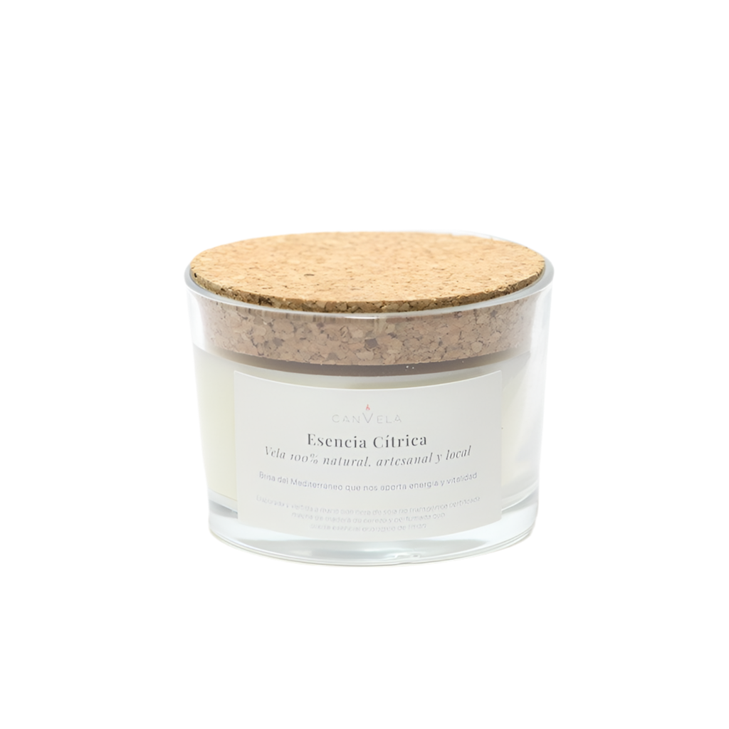 VELA AROMÁTICA | 100% NATURAL | ESCOLHA O SEU AROMA | VEGANA