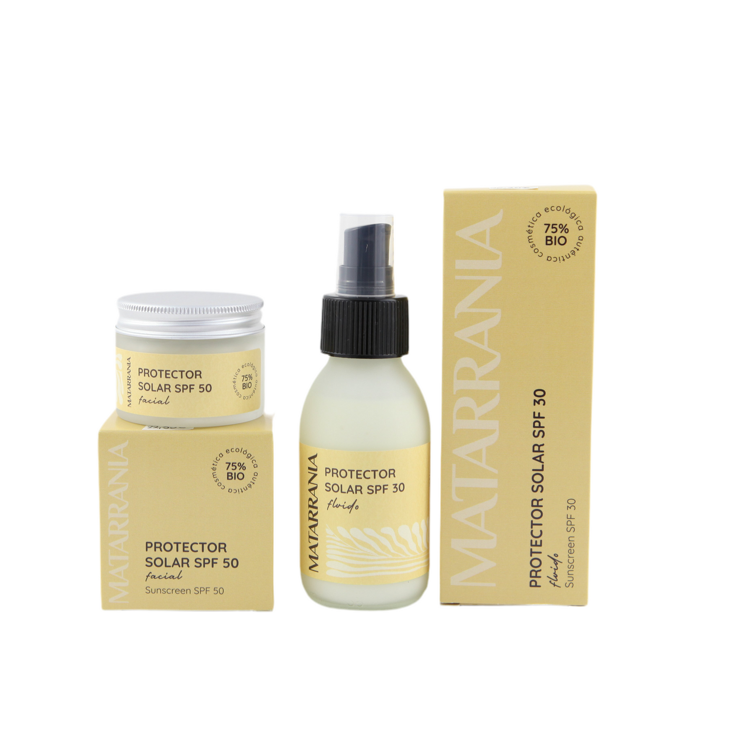 PACK SOLAR | FACIAL SPF50 Y CORPORAL SPF30 | BIO | VEGANO