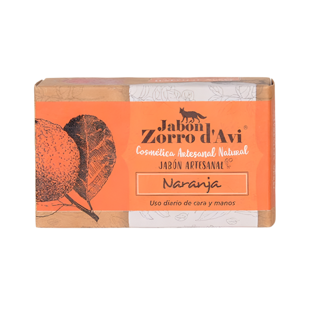 JABÓN DE NARANJA | ALTAMENTE NUTRITIVO E HIDRATANTE | VEGANO