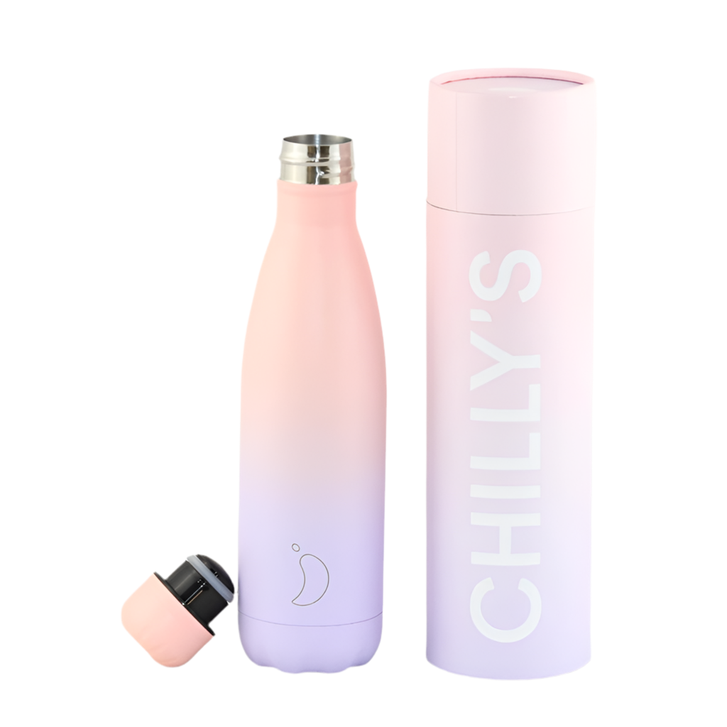 BOTELLAS CHILLY´S | 500ML | INOX | COLECCIÓN DEGRADADO | VEGANO