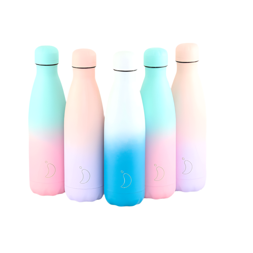 BOTELLAS CHILLY´S | 500ML | INOX | COLECCIÓN DEGRADADO | VEGANO
