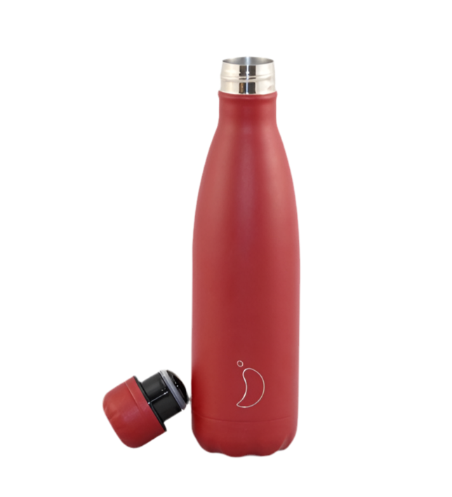 BOTELLAS CHILLY´S | 500ML | INOX | COLECCIÓN MATE | VEGANO