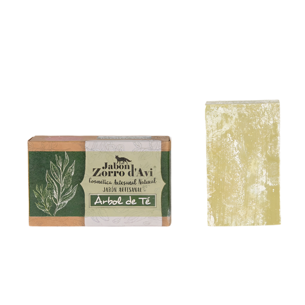 JABÓN DE ÁRBOL DE TÉ | DESINFECTANTE, ACNÉ Y ANTIPIOJOS | VEGANO