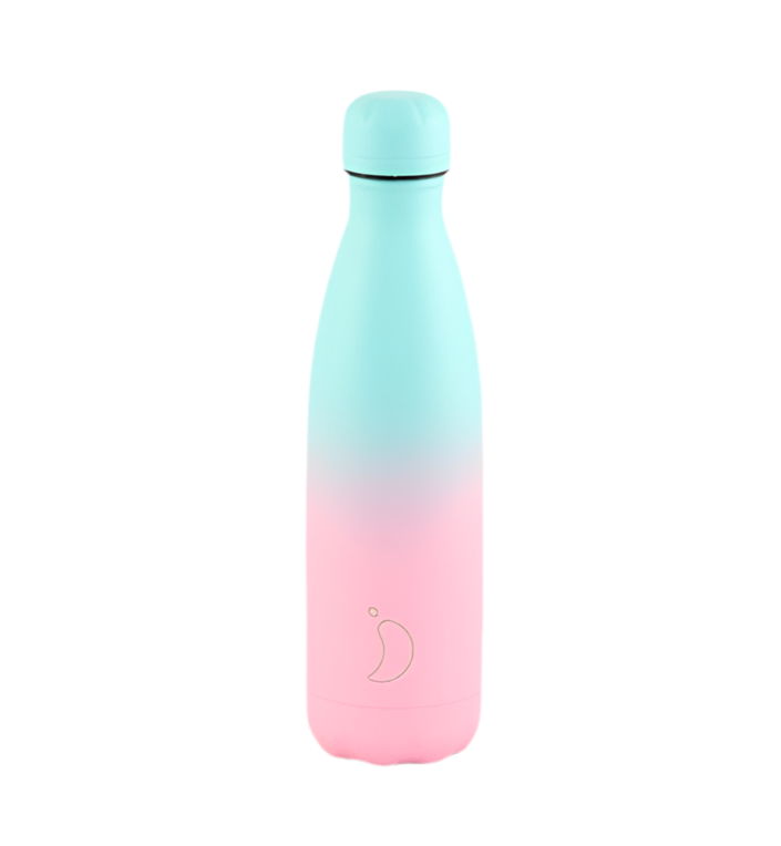 BOTELLAS CHILLY´S | 500ML | INOX | COLECCIÓN DEGRADADO | VEGANO