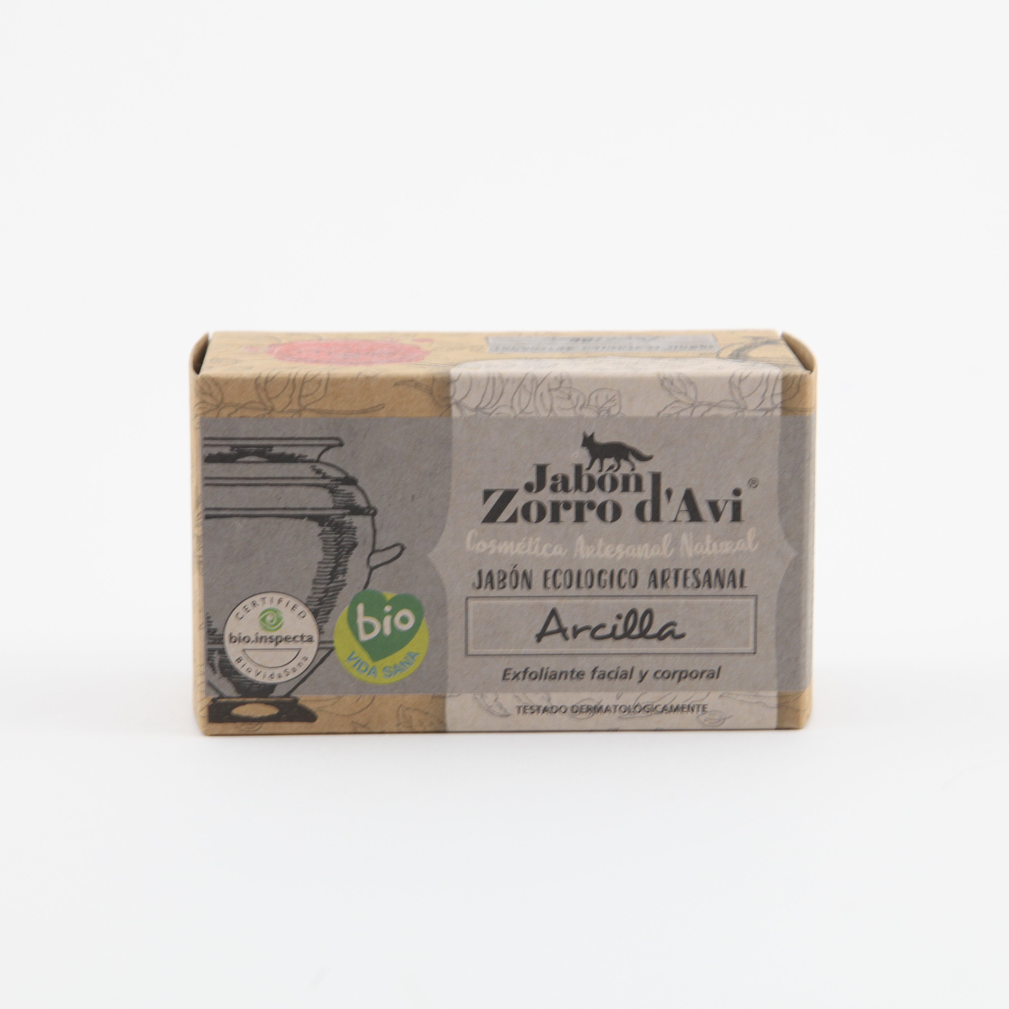 JABÓN DE ARCILLA | EXFOLIANTE Y LIMPIADOR | FACIAL, CORPORAL Y CAPILAR | VEGANO