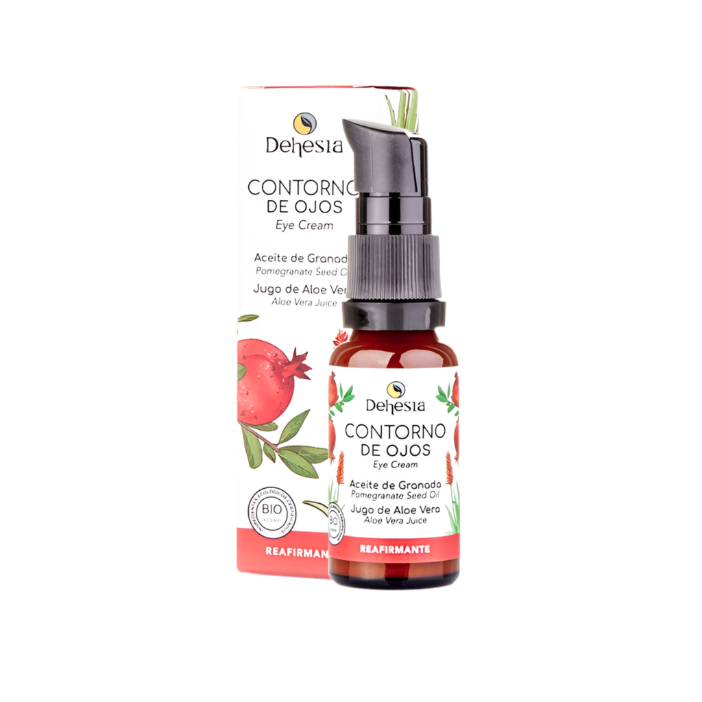CONTORNO DE OJOS | ANTI EDAD | BOLSAS Y MANCHAS | BIO | GRANADA Y ALOE VERA | VEGANO