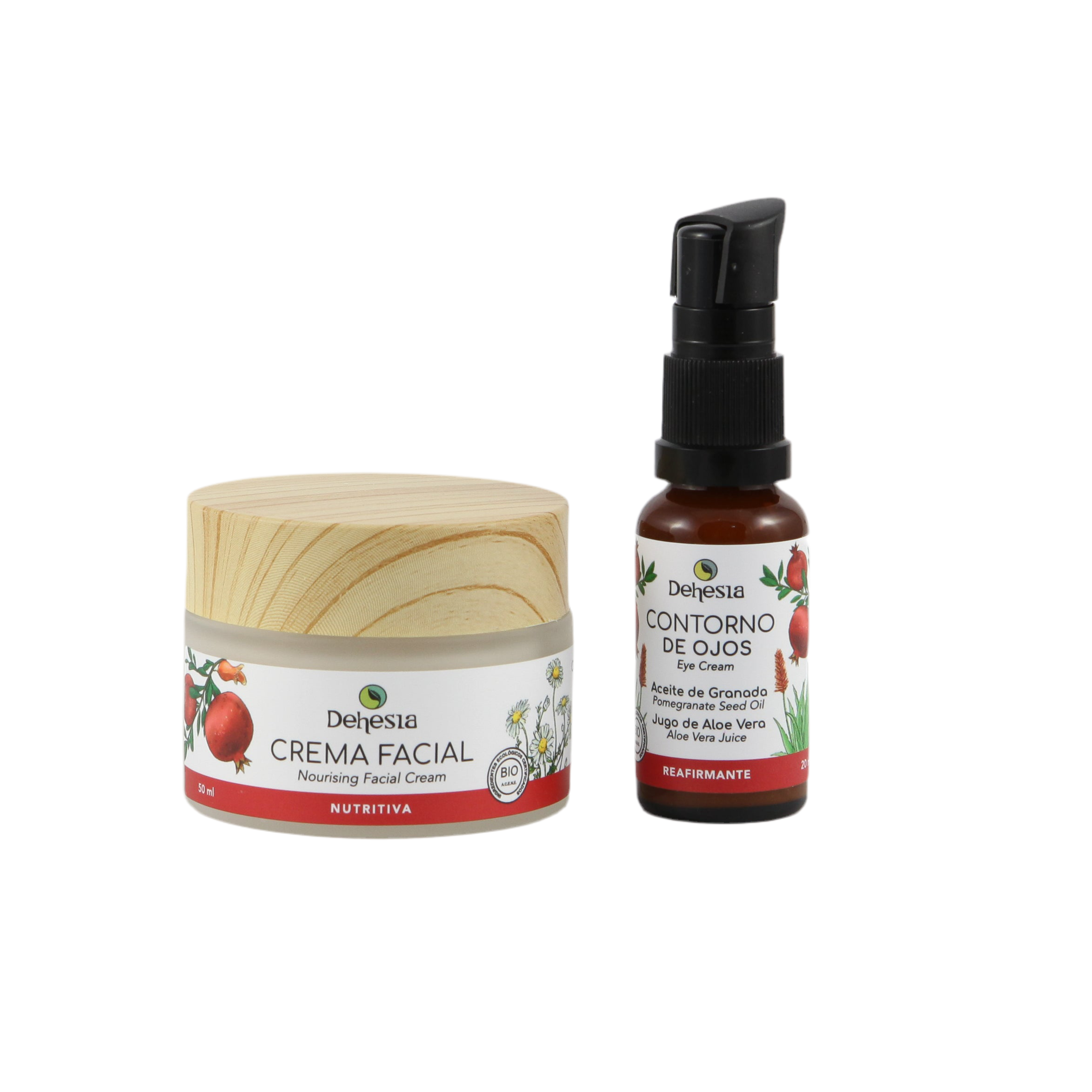 PACK CREMA FACIAL Y CONTORNO DE OJOS | VEGANO