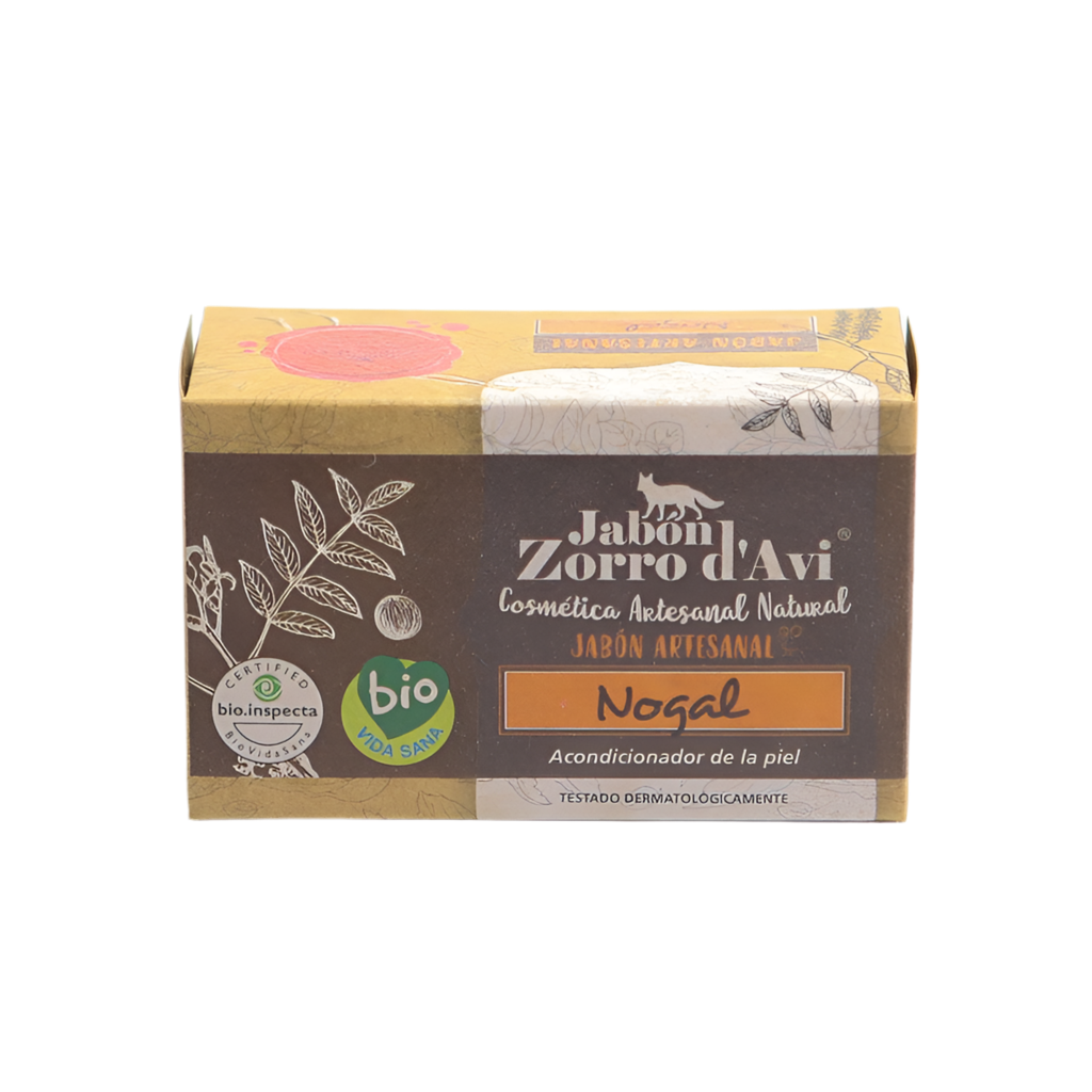 JABÓN DE NOGAL | ESPECIAL PSORIASIS Y DERMATITIS | VEGANO