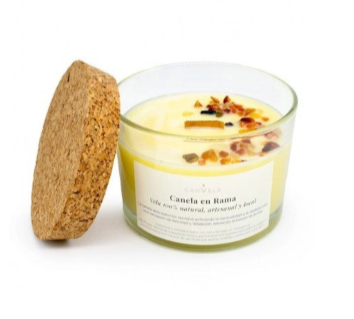 VELA PERFUMADA | 100% NATURAL | ELIGE AROMA | VEGANA