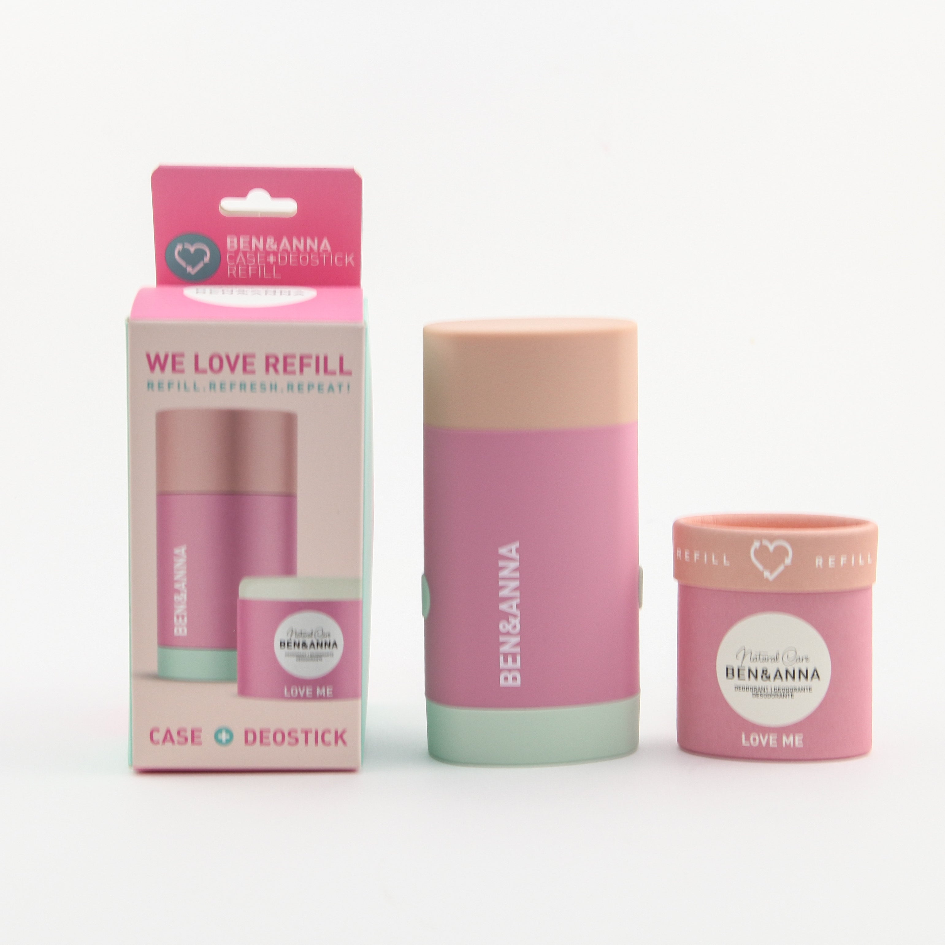 DESODORANTE LOVE ME | ENVASE REUTILIZABLE | 40GR. | VEGANO