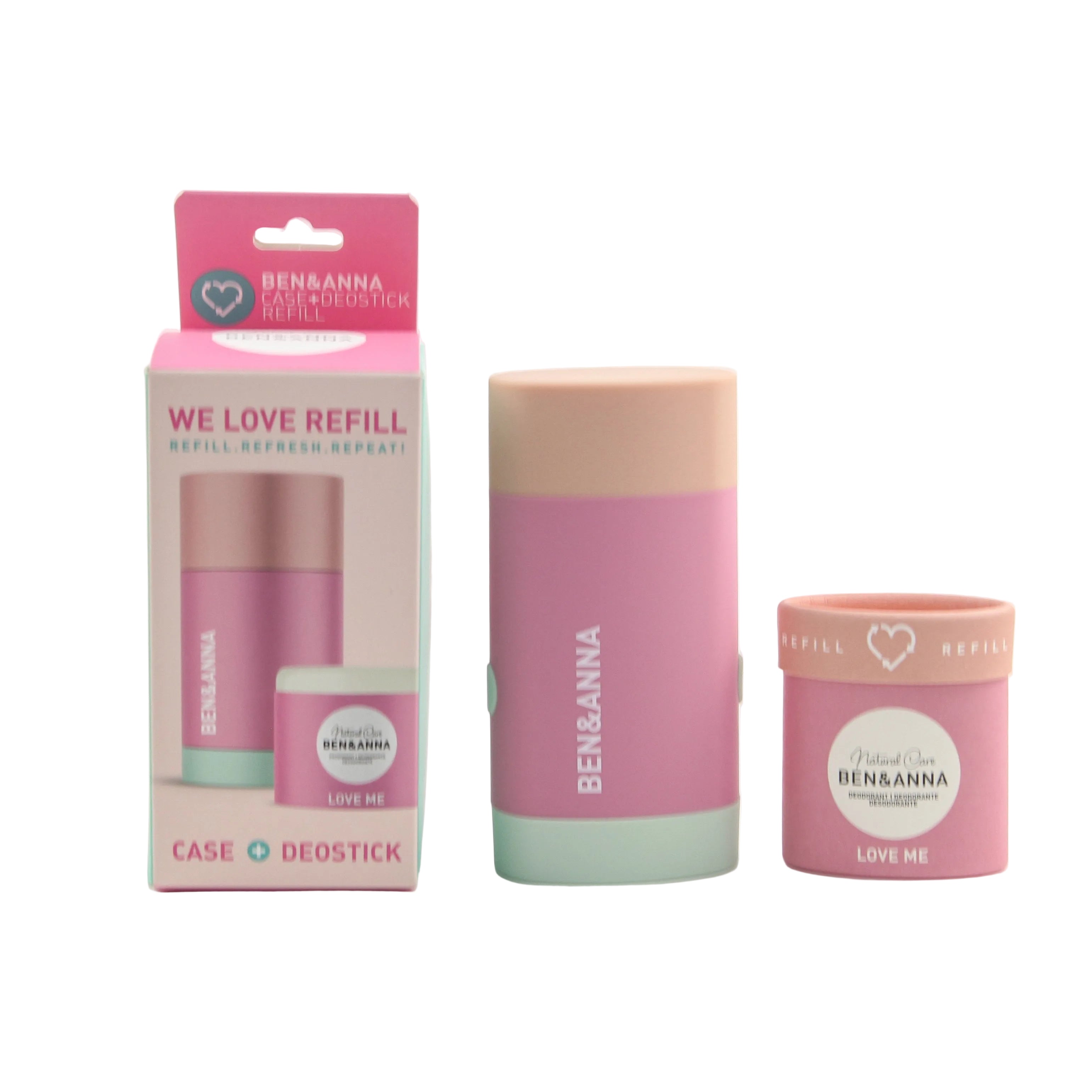 DESODORANTE LOVE ME | ENVASE REUTILIZABLE | 40GR. | VEGANO