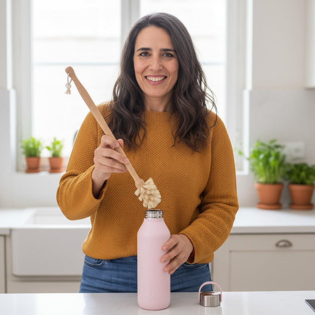 CEPILLO LIMPIA BOTELLAS | VEGETAL | VEGANO