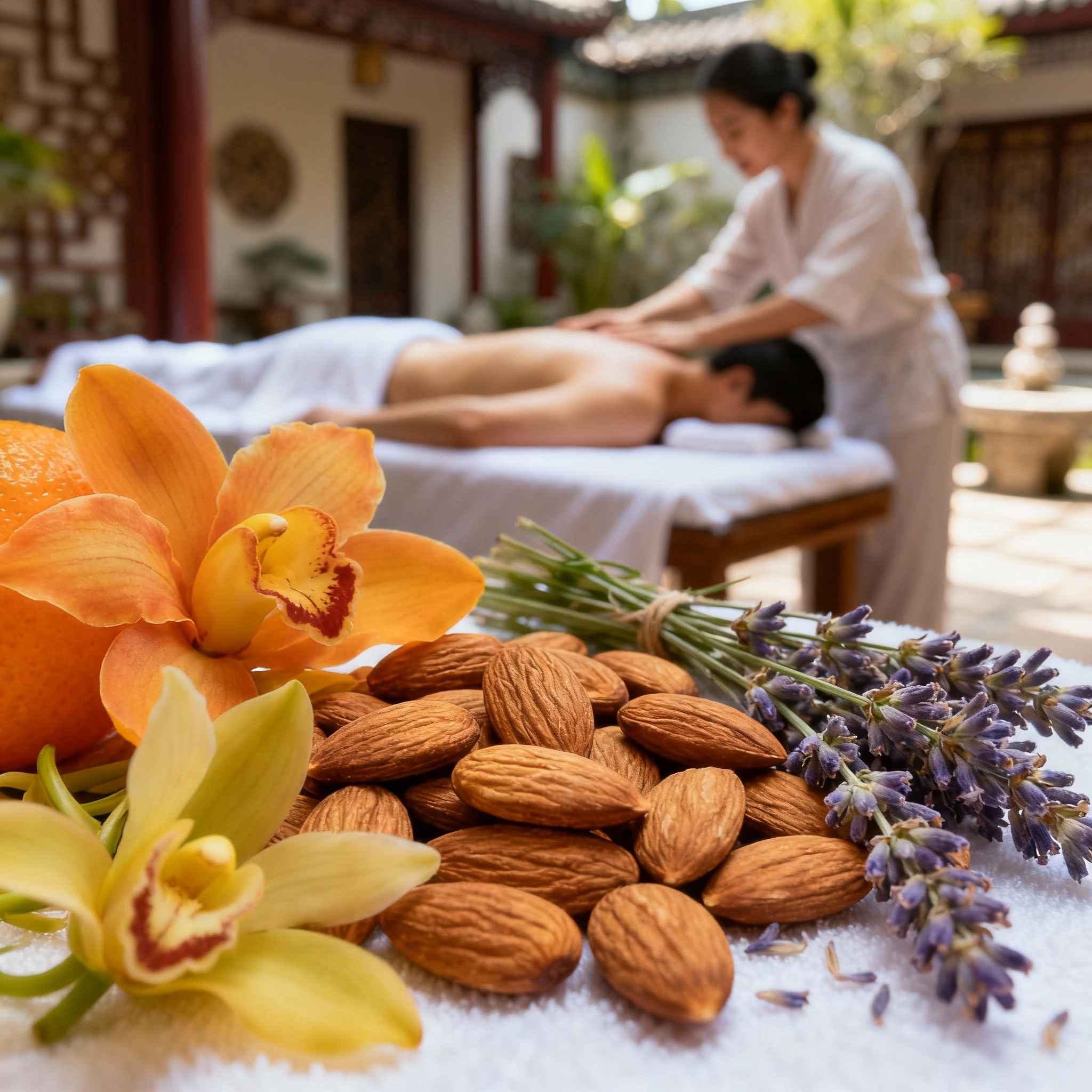 Pack - Masaje relajante - Alma de flor | Libera tensiones y eleva estado de ánimo