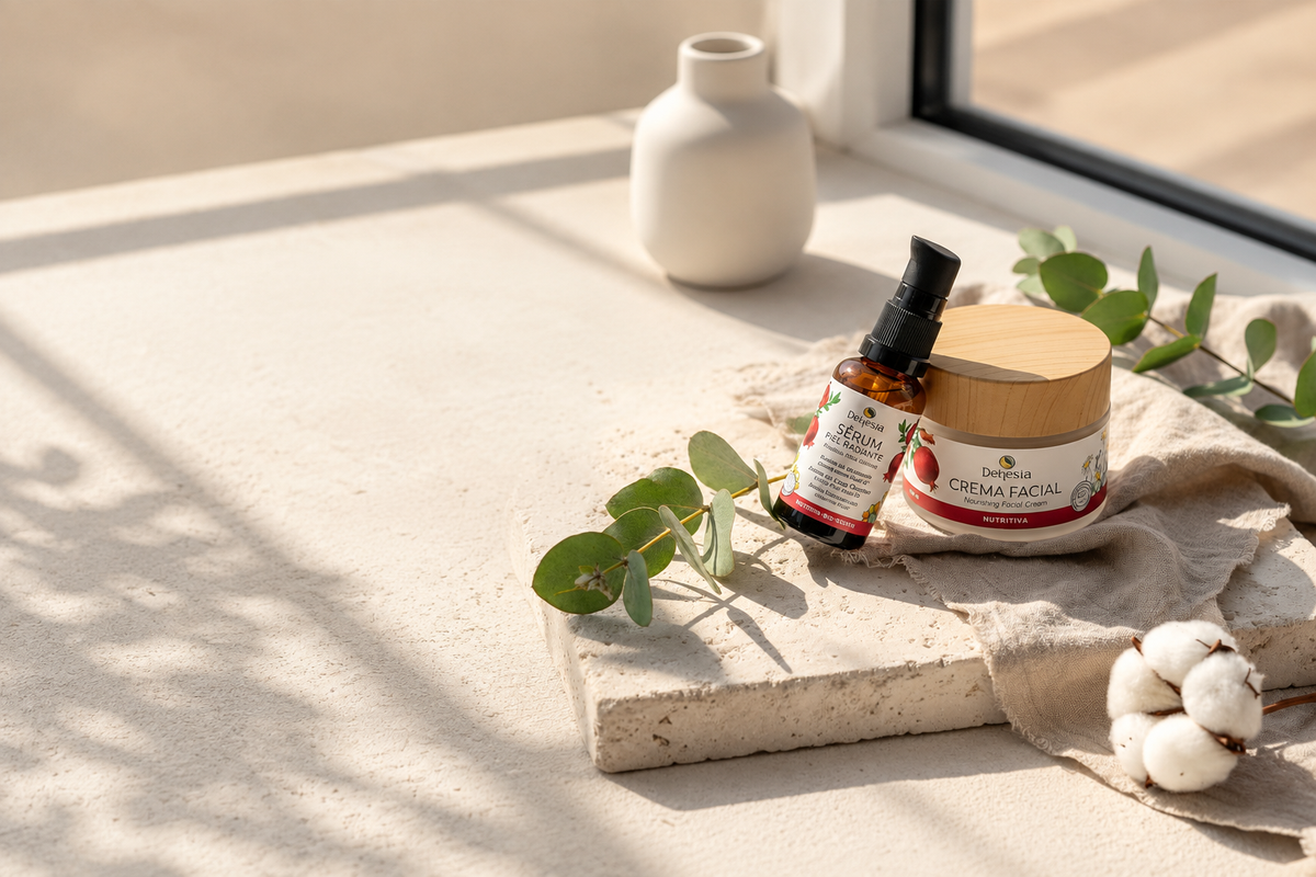 Banner horizontal para la home con la Rutina Facial BIO Nutritiva de DEHESIA