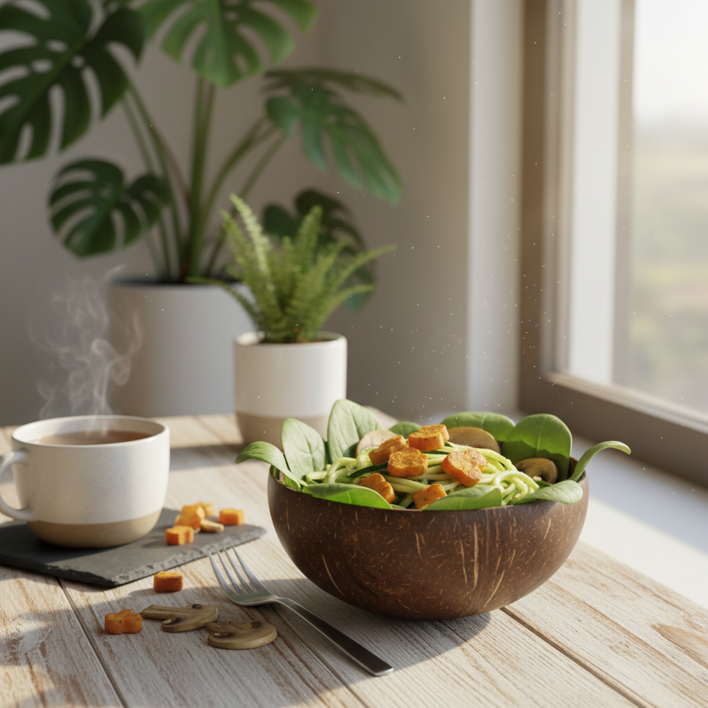 Bowl de coco lifestyle