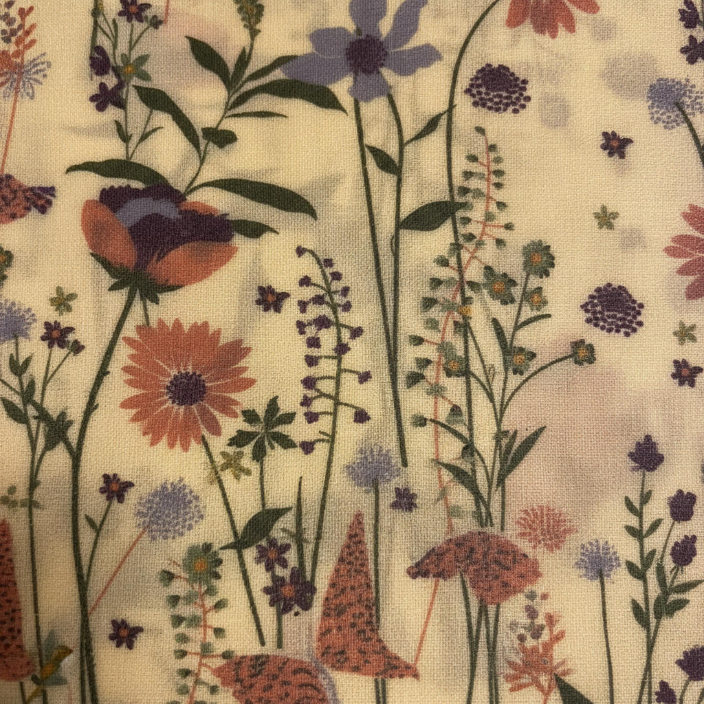 Detalle estampado tela