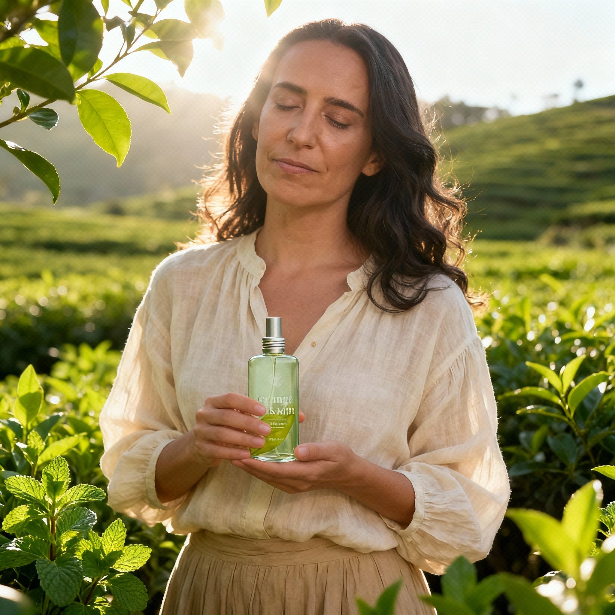 Green Tea & Mint – Agua de Colonia Bio y Orgánica con Té Verde y Menta