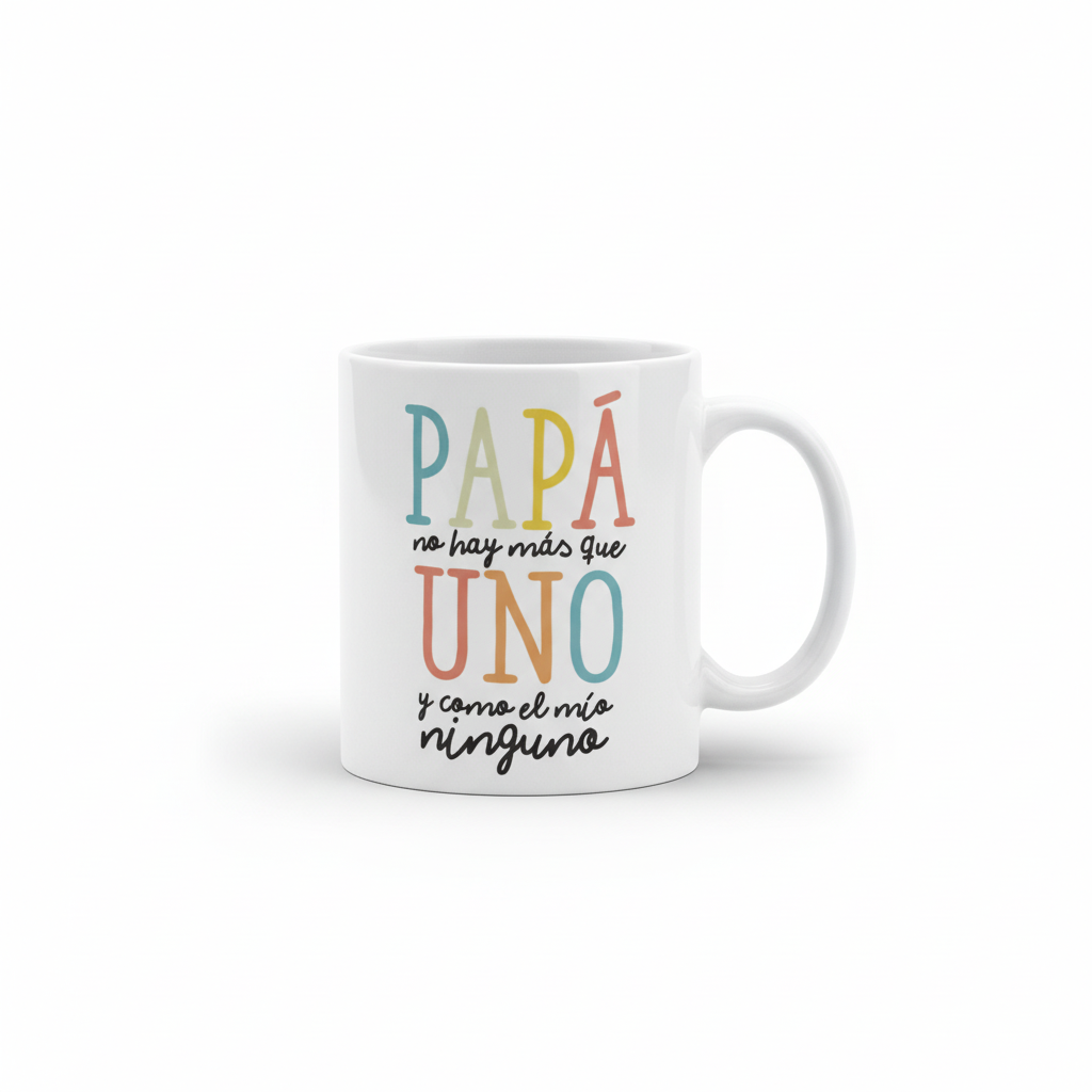 Taza con colores originales