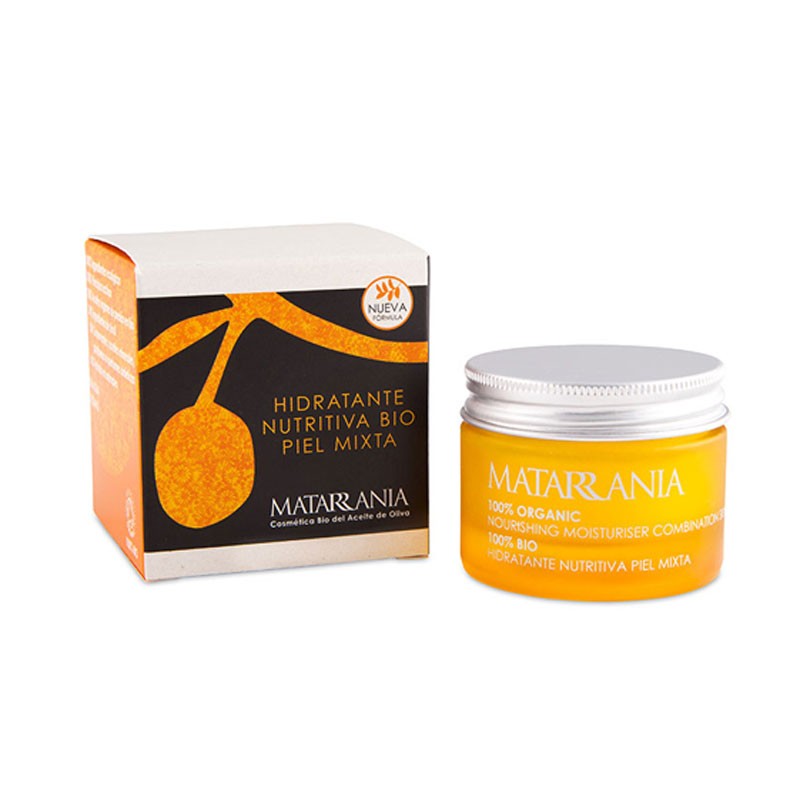 Matarrania, Nourishing Moisturizing Cream Mixed skin 100% bio, front view