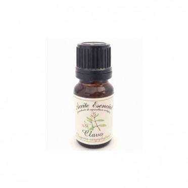 Organic Clove essential oil, 12ml., front view