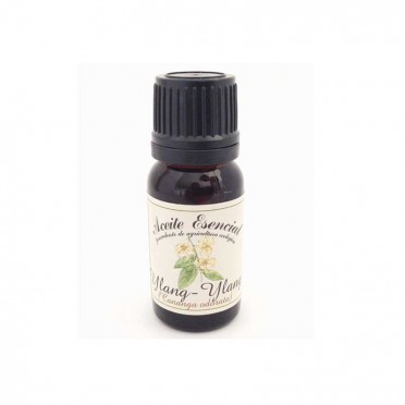 Ylang-Ylang essential oil (Cananga odorata). 12 ml., Labiatae. Front view