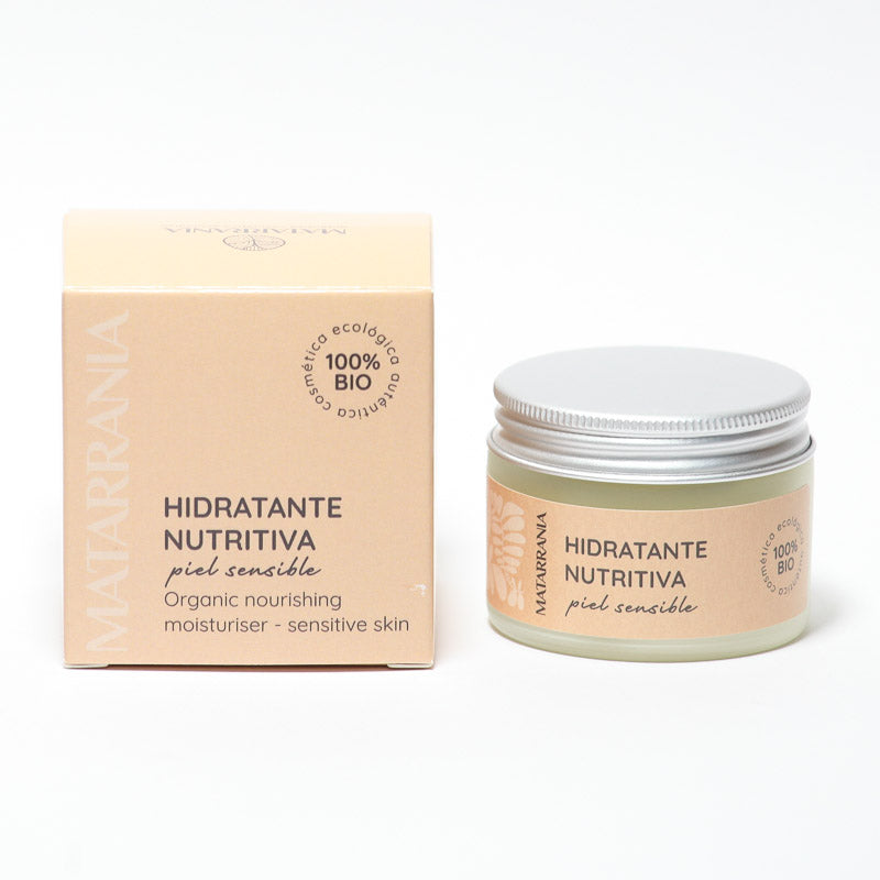 CREMA FACIAL | HIDRATANTE | NUTRITIVA | PIEL SENSIBLE | 100% BIO | VEGANO
