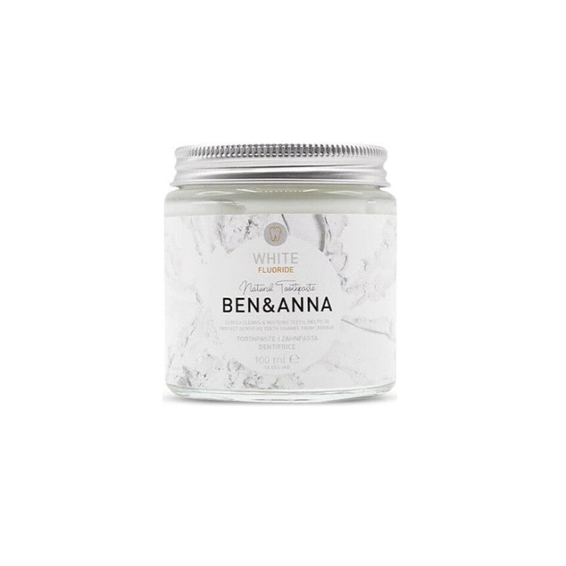 DENTÍFRICO | BLANQUEADOR WHITE | MENTA Y SALVIA | CON FLÚOR | 100ml | VEGANO