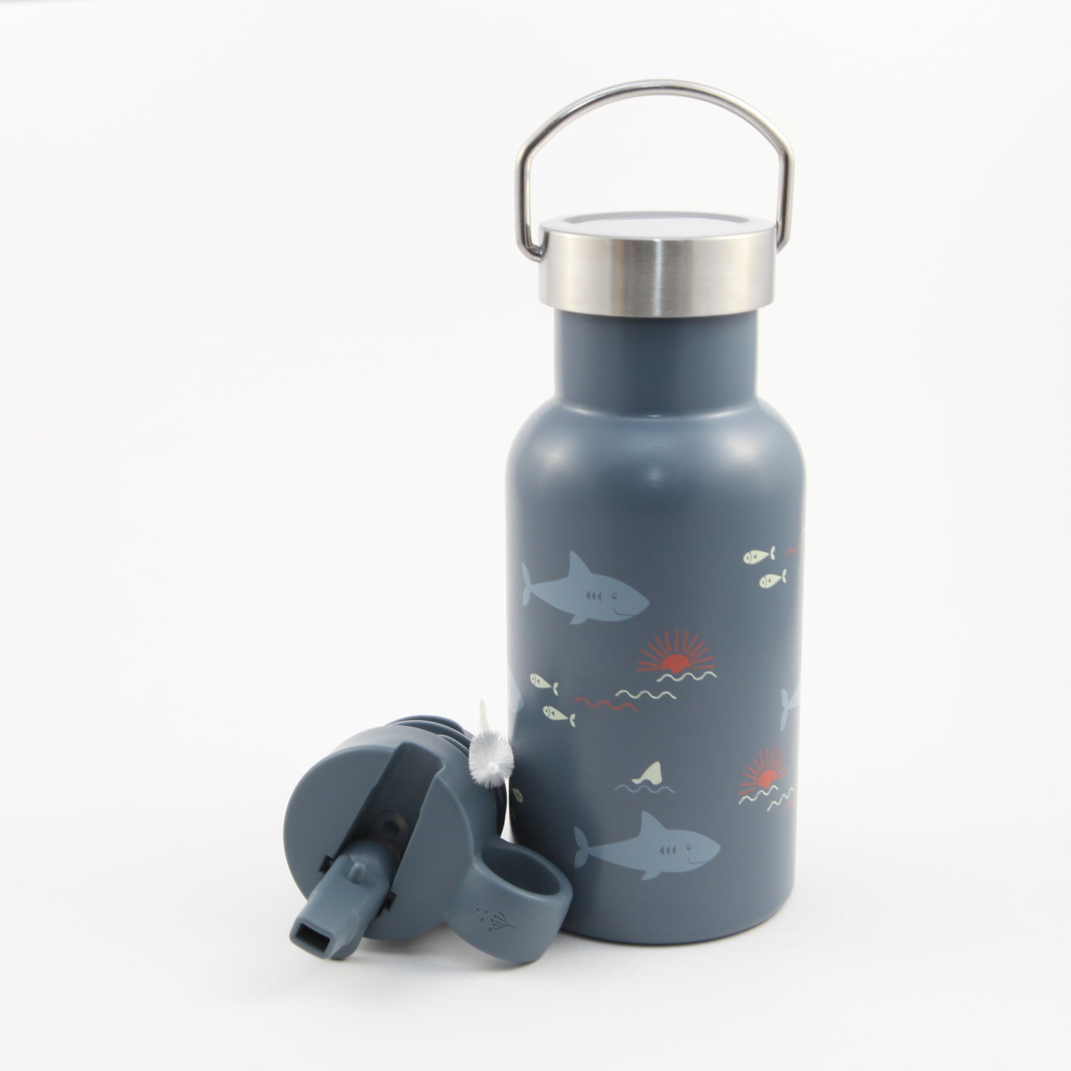 BOTELLA TÉRMICA  | 2 TAPONES | 350ML. | ELIGE MODELO | VEGANO