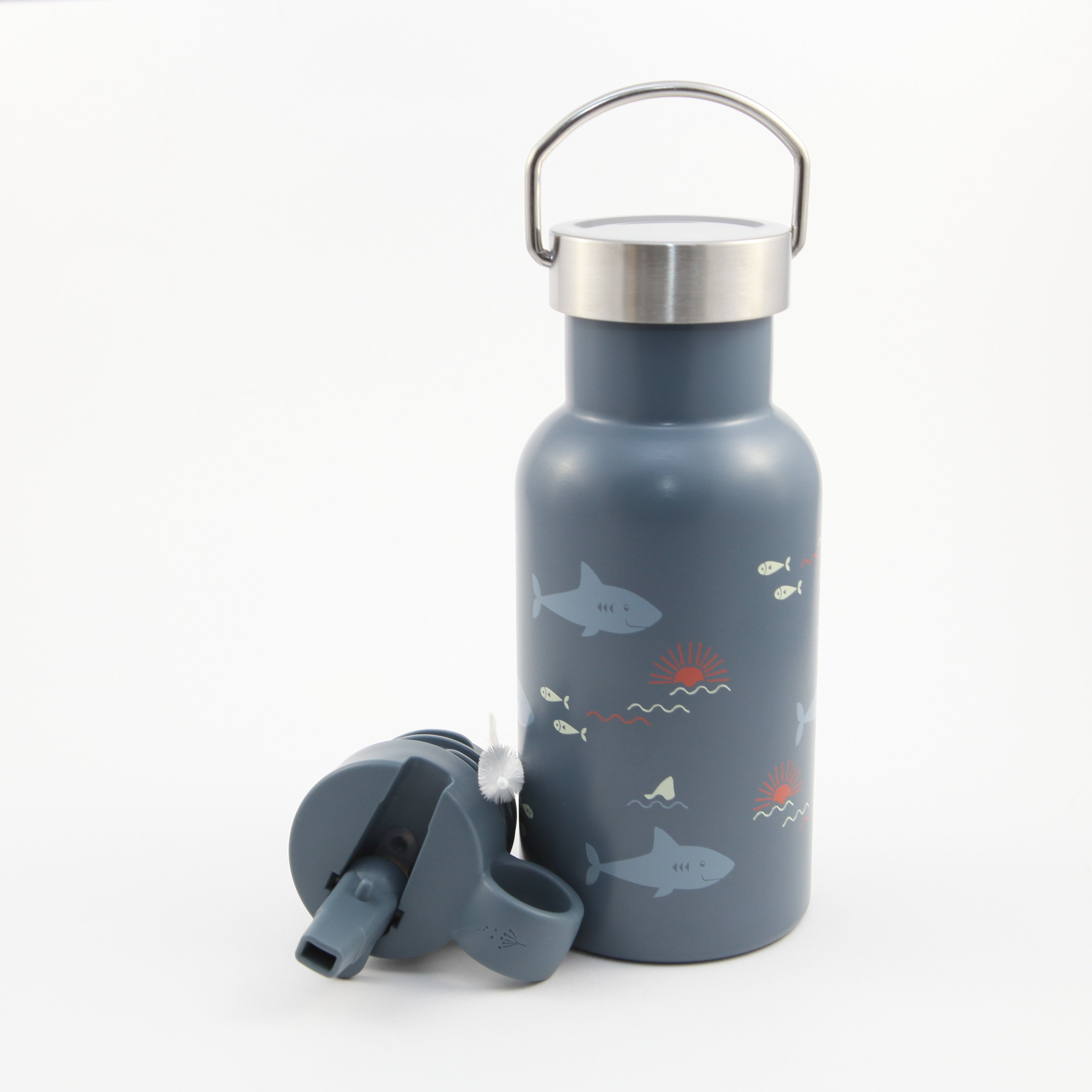 BOTELLA TÉRMICA  | 2 TAPONES | 350ML. | ELIGE MODELO | VEGANO