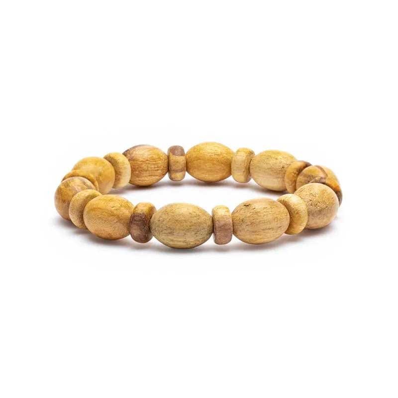 Palo Santo elastic mosquito repellent bracelet, VEGAN
